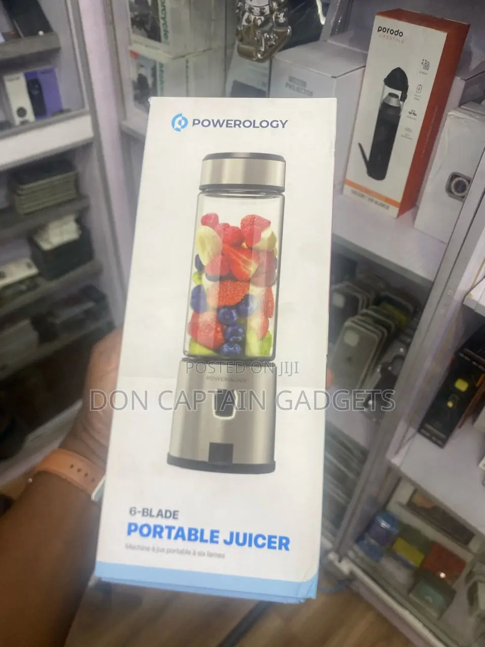 Powerology Portable Juicer 6-Blade