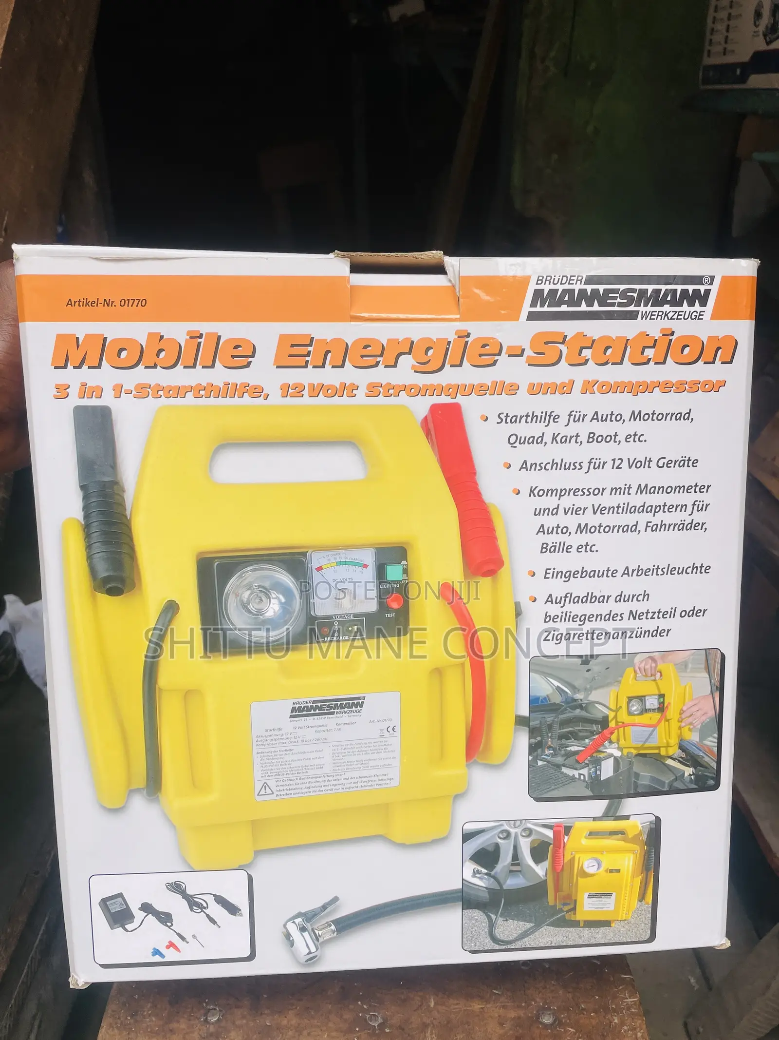 MOBILE Energy Station 3 in 1 Function