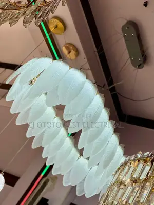 Crystal Luxury Dining Room Light, Display White Warm White