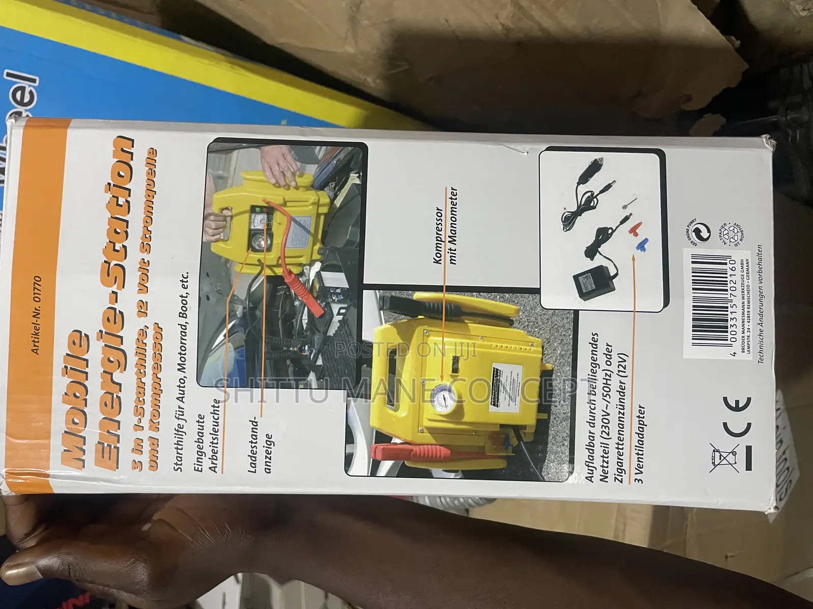 3 in 1 Multipurpose Mobile Energy Station