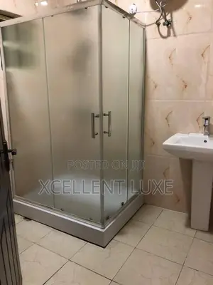 120x90cm Shower Cubicle Tempered Glass