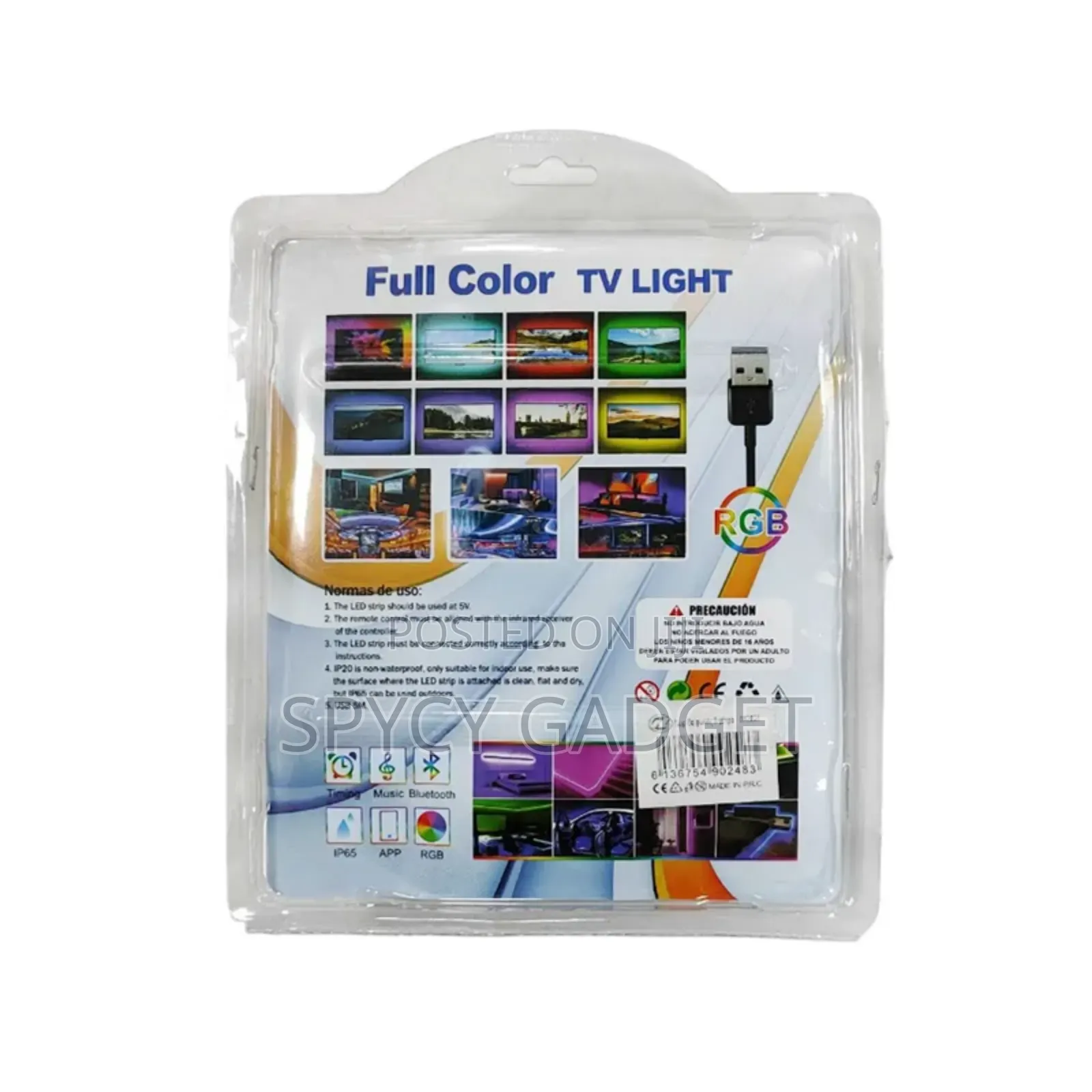Smart App Bluetooth RGB LED Strip Light With Remote