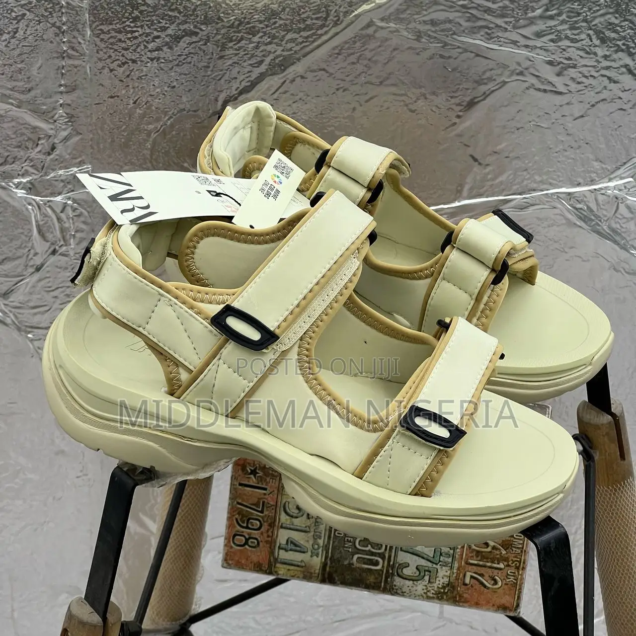 Zara Double Strap Sandals