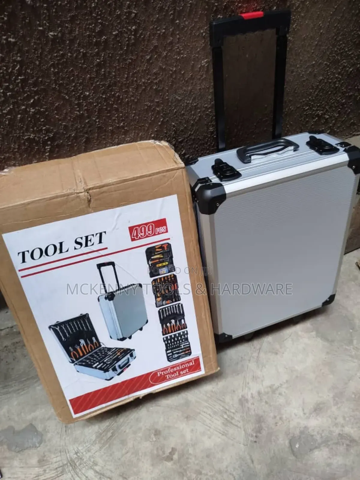 499pcs German Electrical Mechanical Tools Box Set