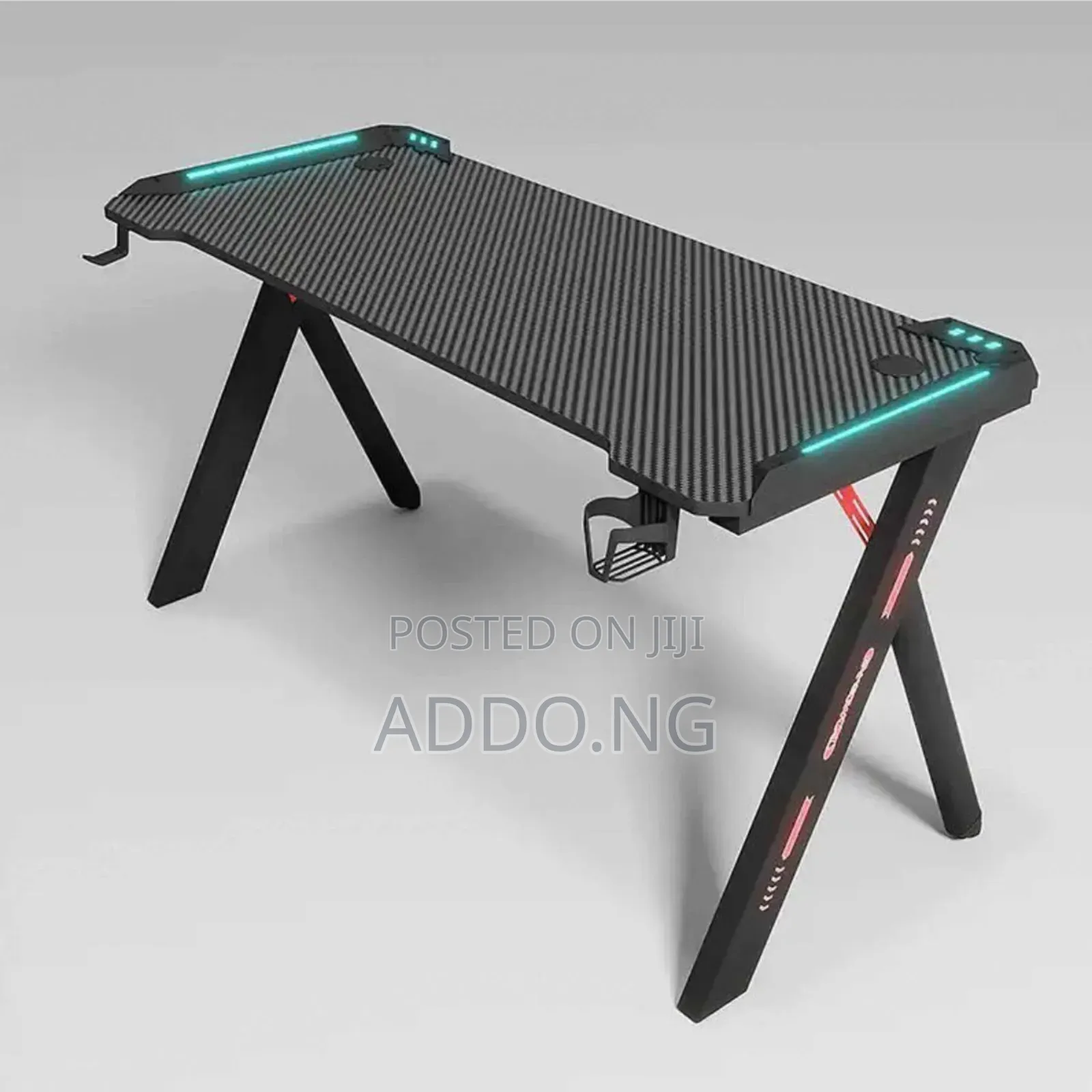 Home and Office Work Gaming Desk With Led Lights