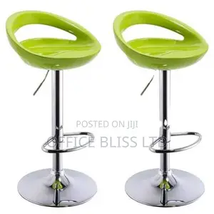 Modern Swivel Adjustable Bar Stools -Green