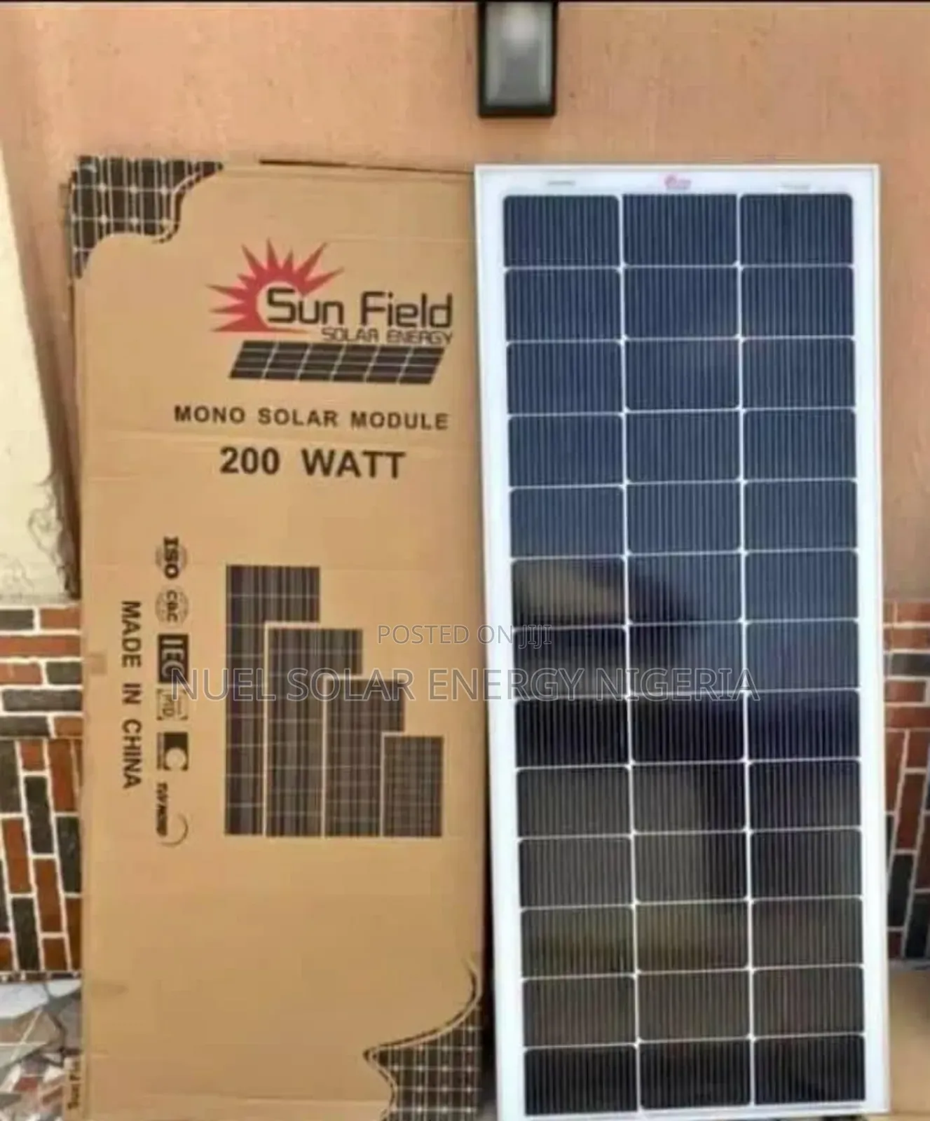 Quality 200 Watts Sun Field Mono Solar Module