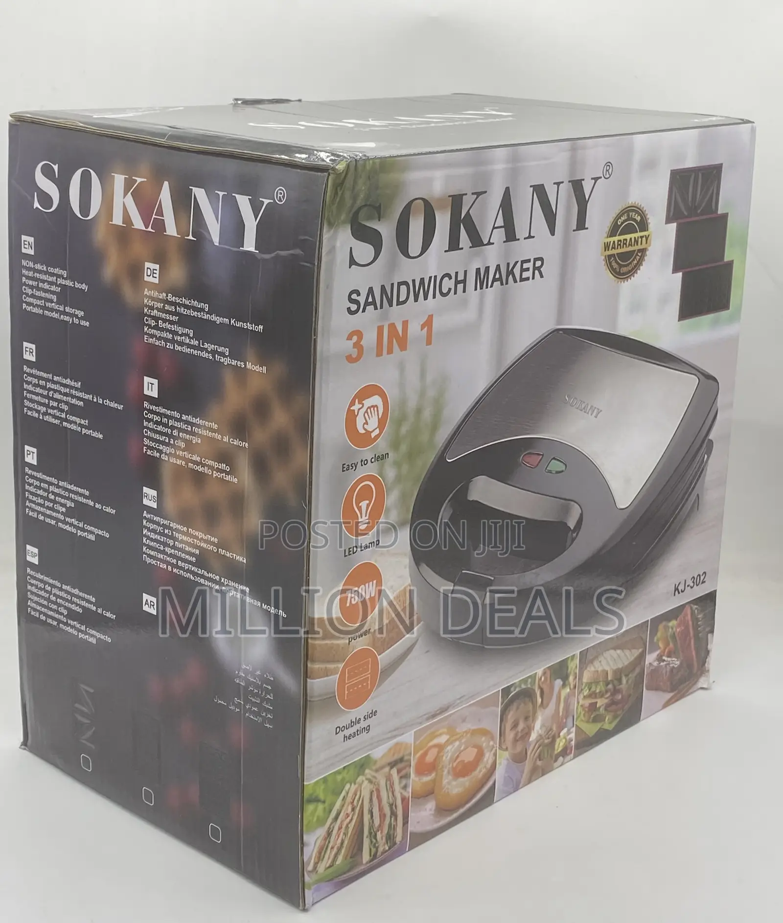 Unique Sandwich Maker 3in1