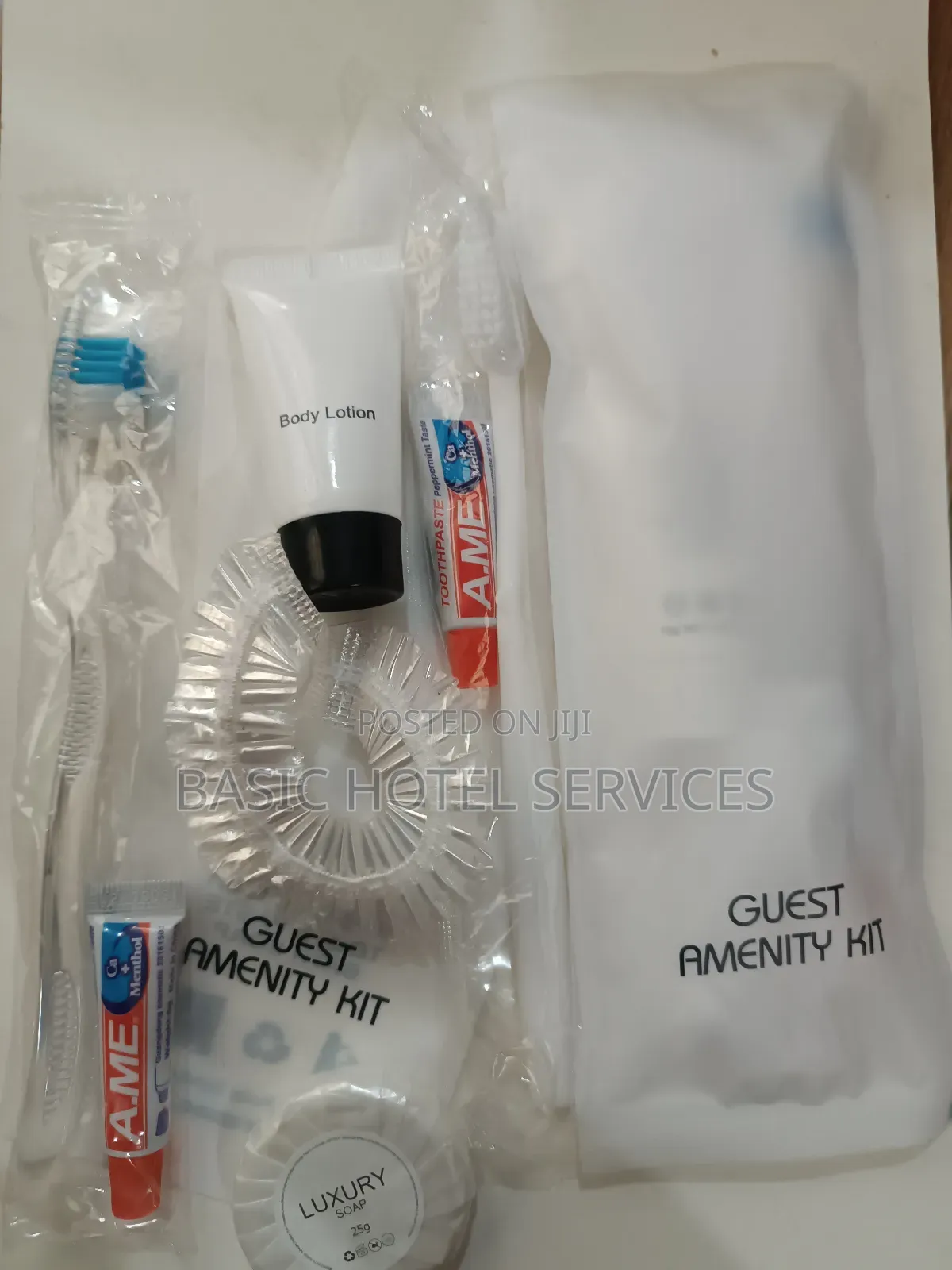 Hotel Soap and Guest Kit