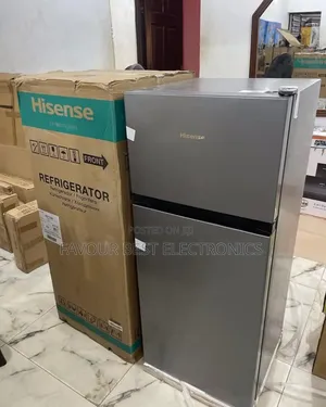 Brand New Hisense 124l Double Door Fridge Super Cooling