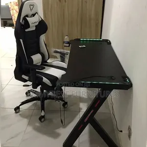 Gaming Table And Executive Gaming Chair.