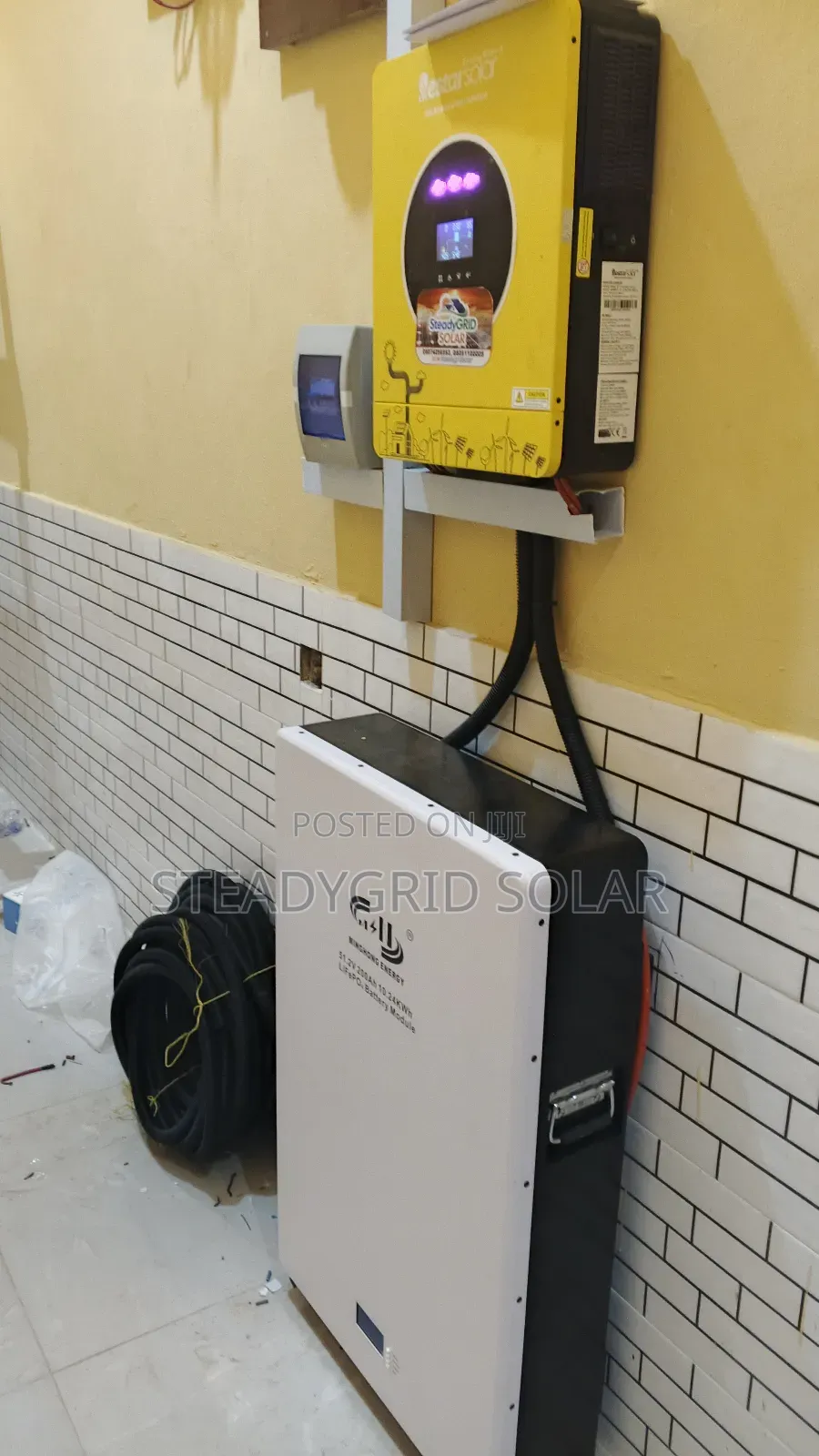 6.2kva Inverter With 10.24kwh Battery With Solar