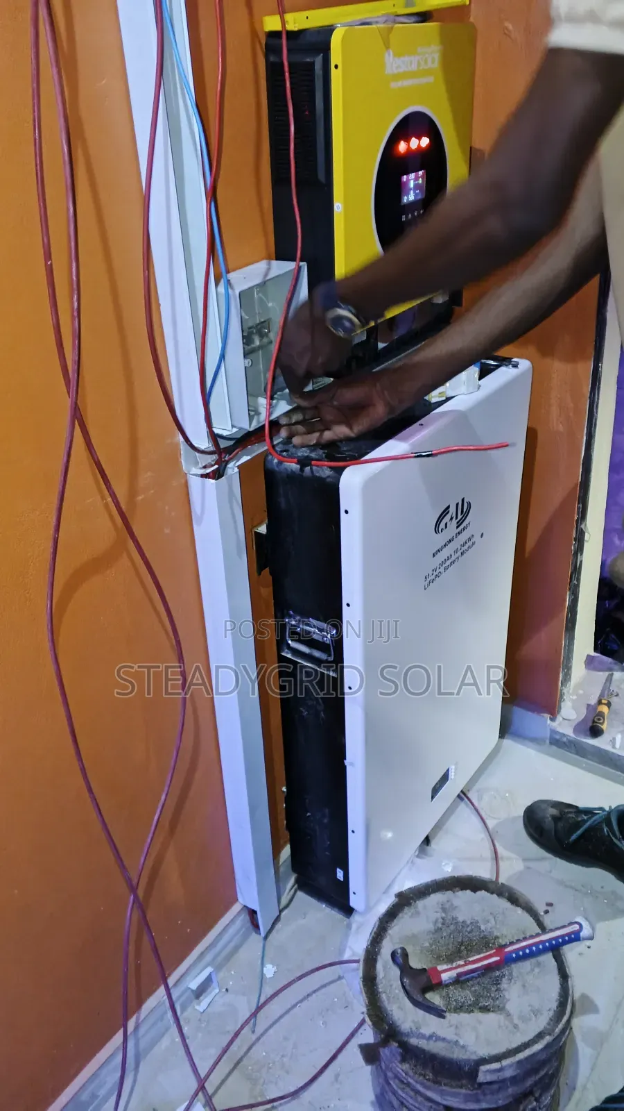 Professionally Installed 6.2kw With 10kwh Lithium Battery