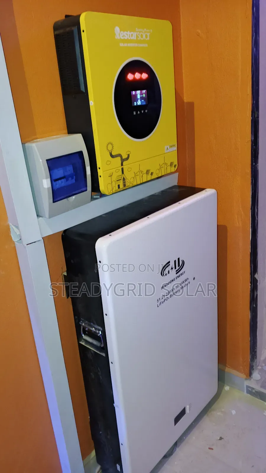 Professionally Installed 6.2kw With 10kwh Lithium Battery