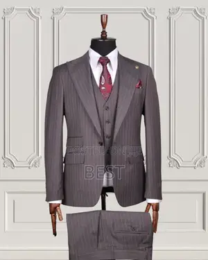 Photo - Quality Turkey 3pis Stripes Suits for Men