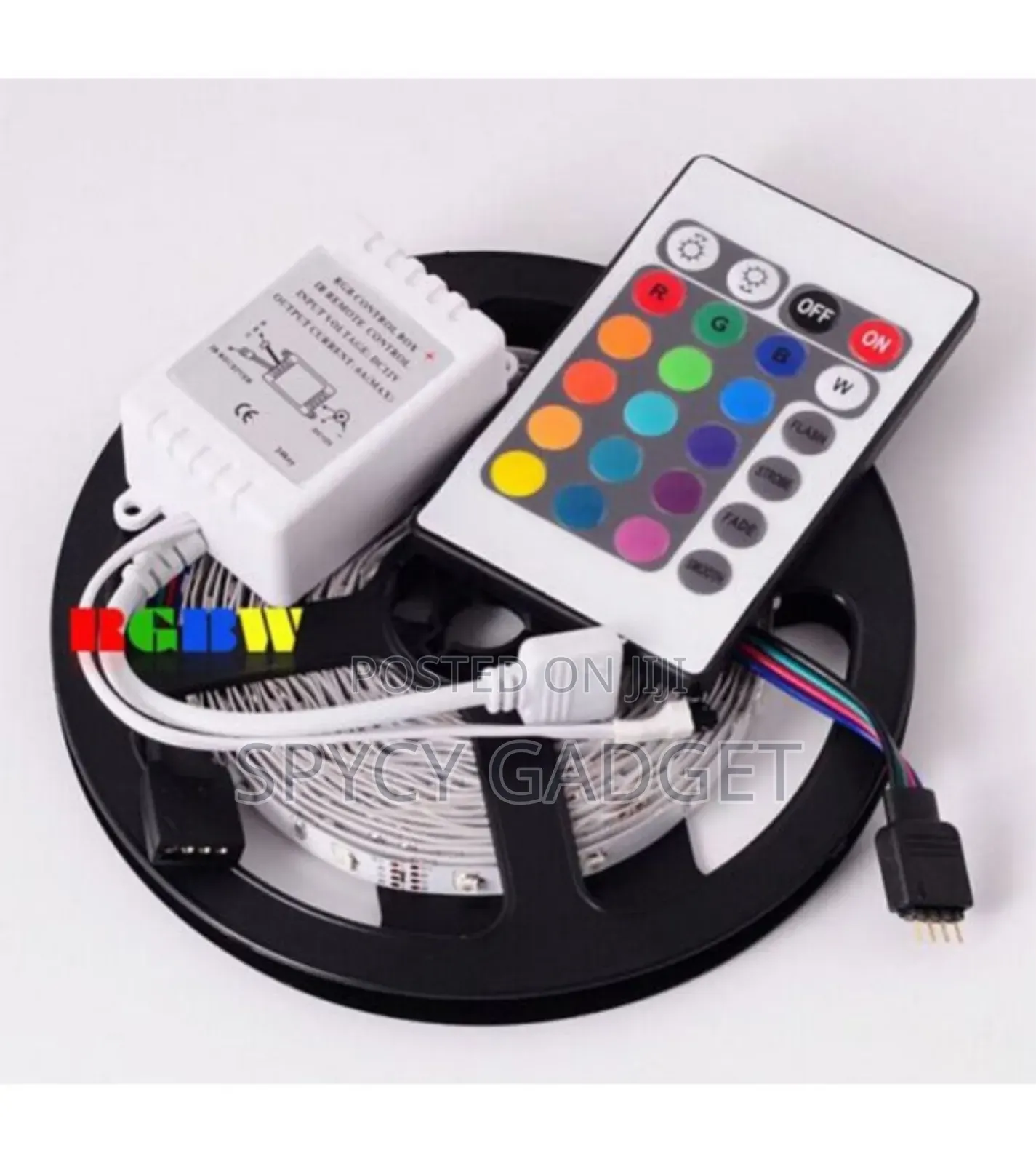 Waterproof RGB Remote Control Color Changing LED Strip Light
