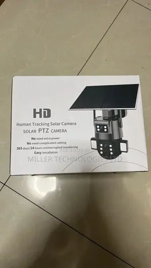HD Human Tracking Solar CCTV Camera