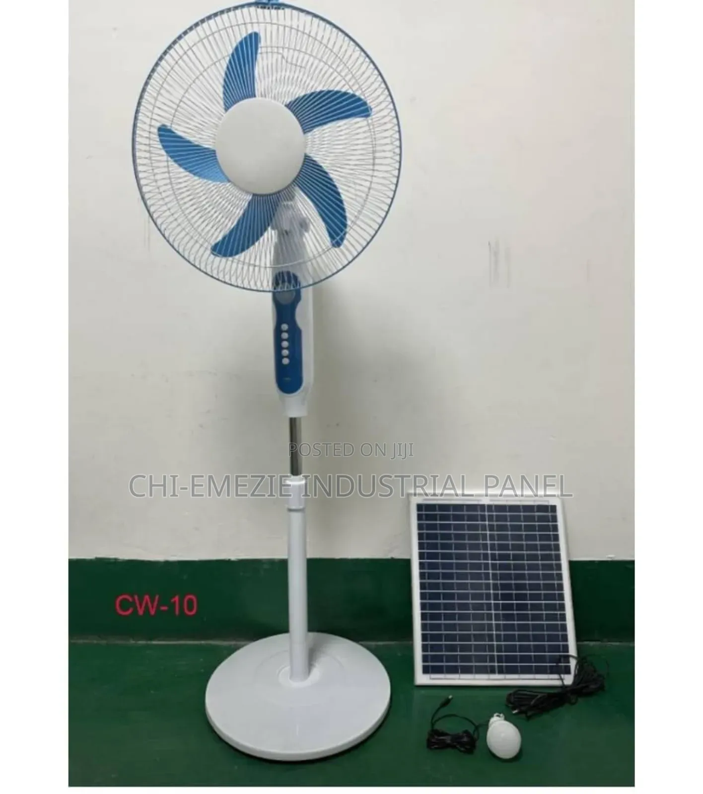 Reachable Solar Fan With Battery