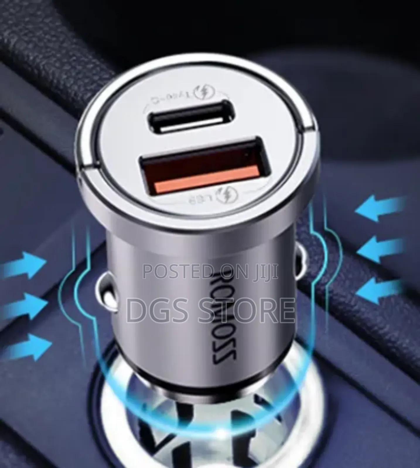 Romoss Au45t Car Charger 45w
