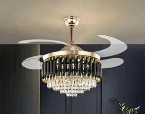 Crystal Fan Light