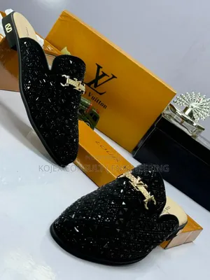 Louis Vuitton Stoned Half Leather Shoes