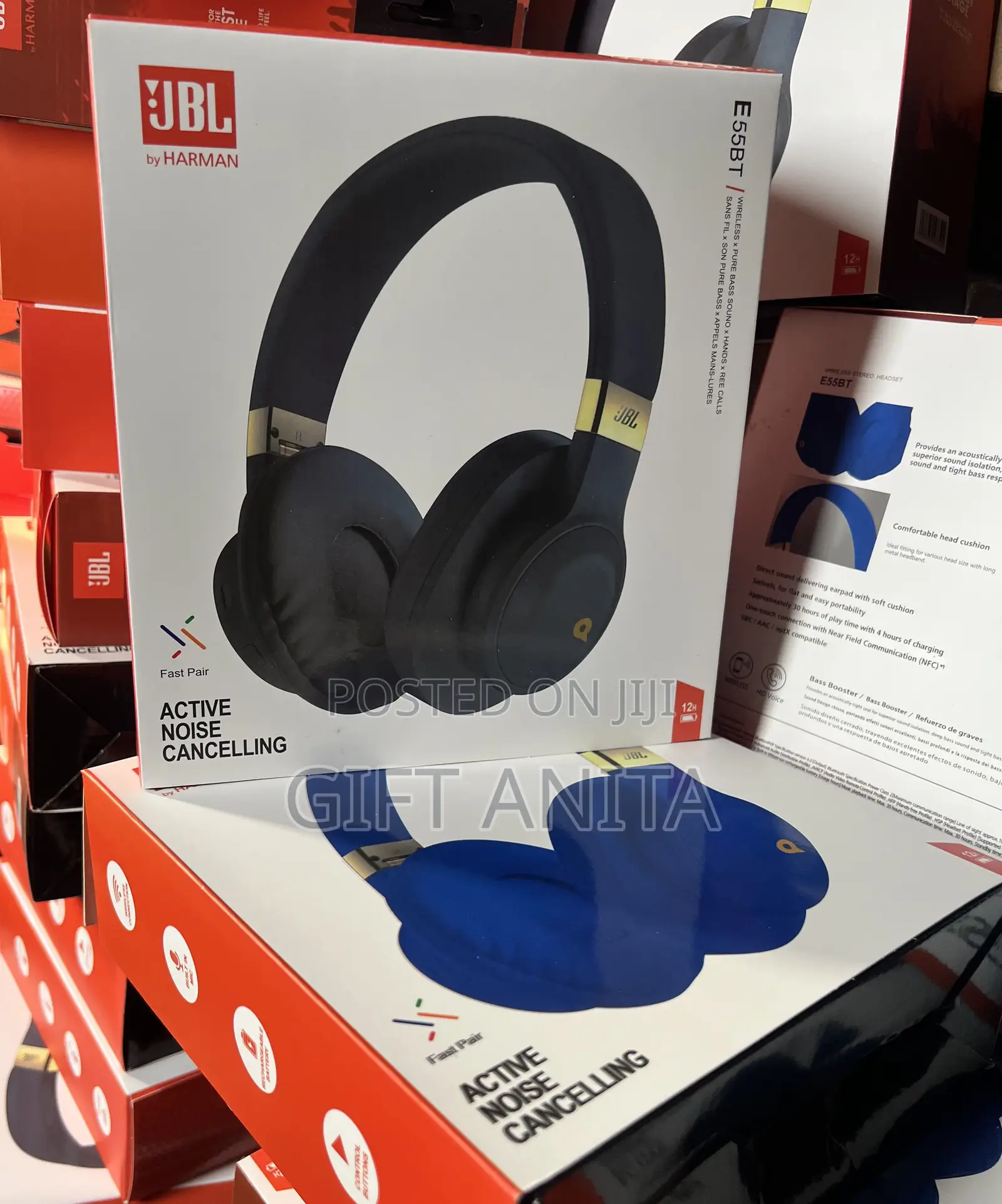 JBL E55BT Wireless Headphone