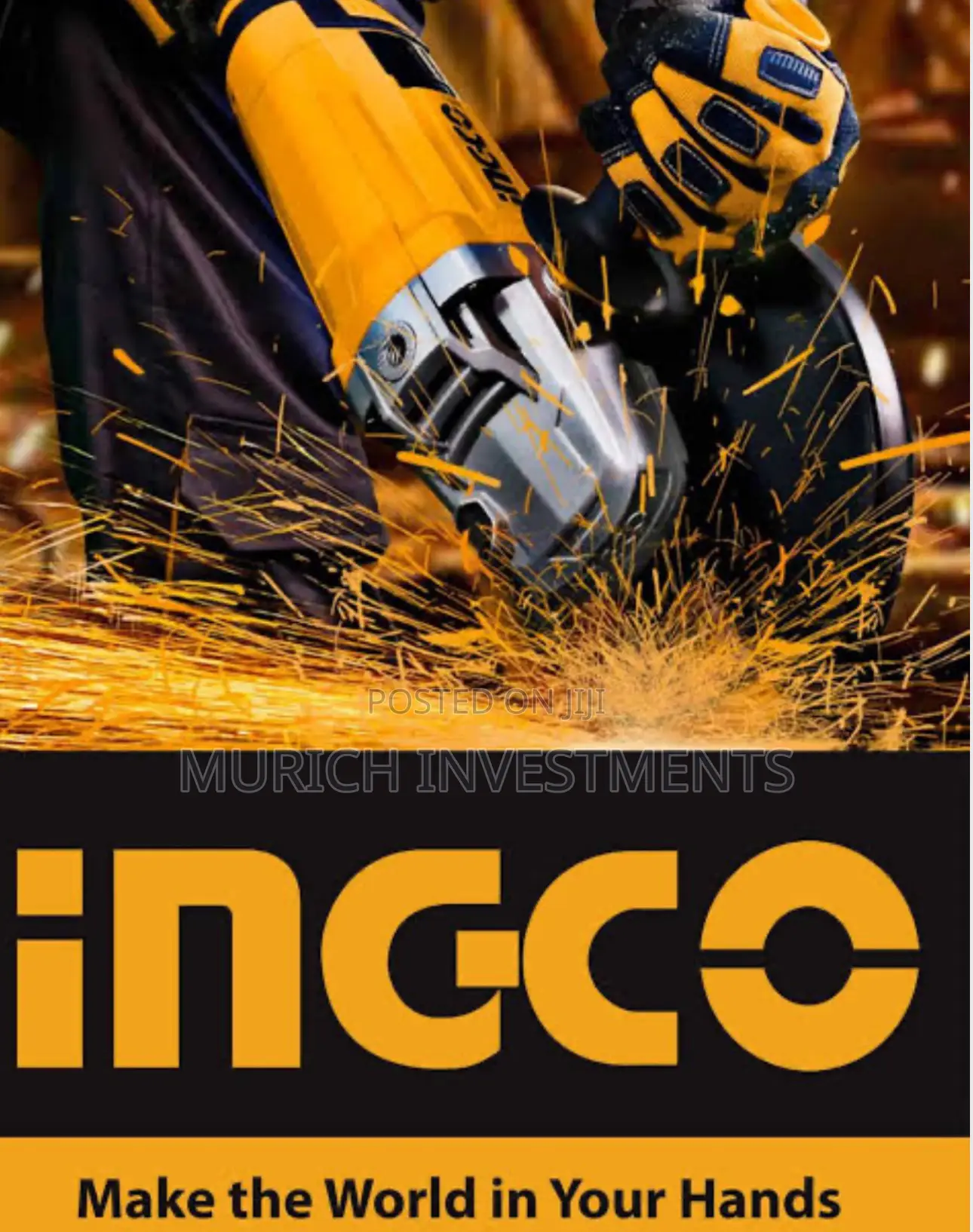 Ingco 9” 2400watt Angle Grinder