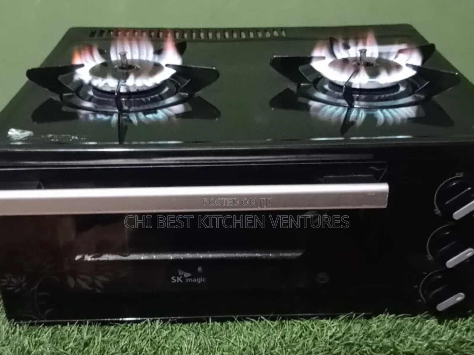 Two Burner Gas Cooker With Oven