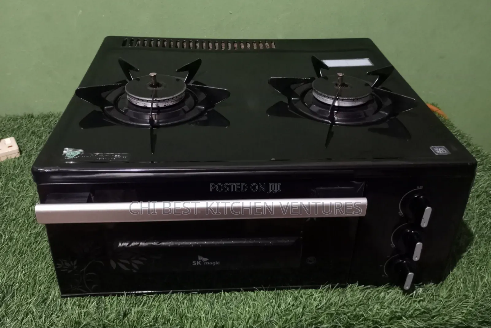 Two Burner Gas Cooker With Oven