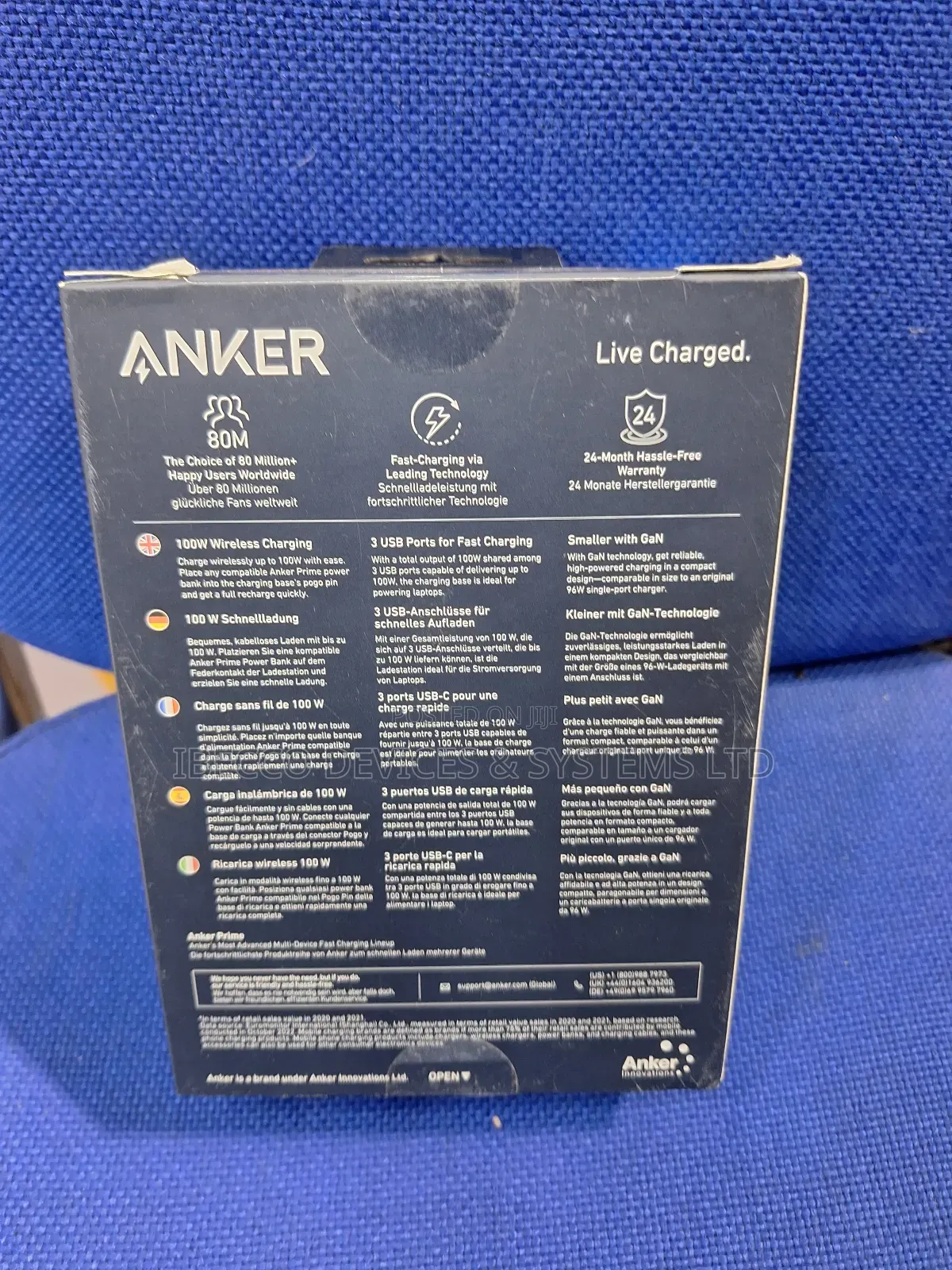 Anker Prime 100w Multi Devices Charging Base
