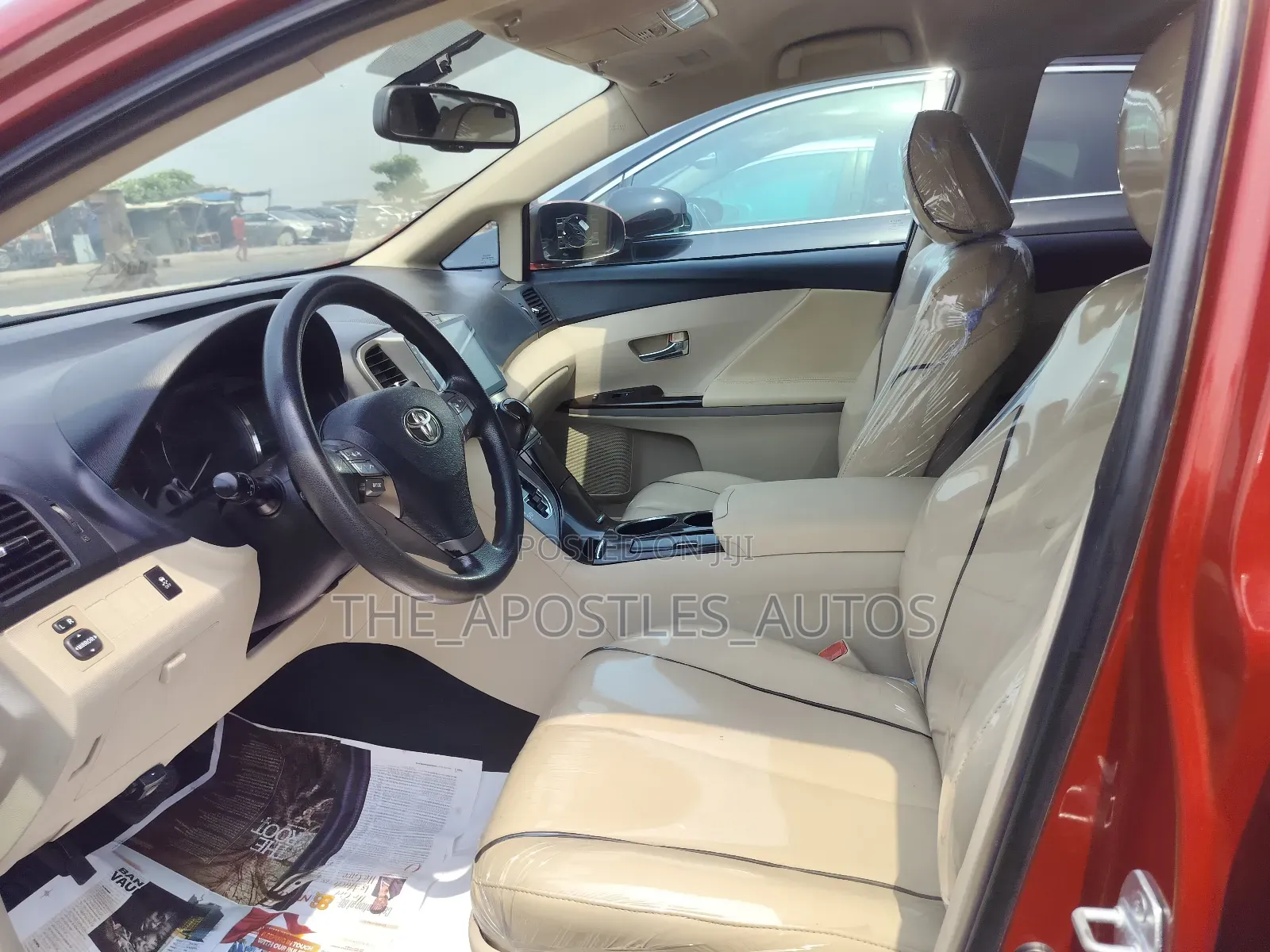 Toyota Venza AWD 2011 Red