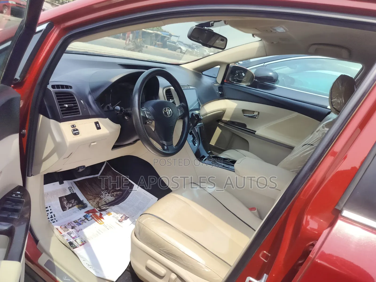 Toyota Venza AWD 2011 Red