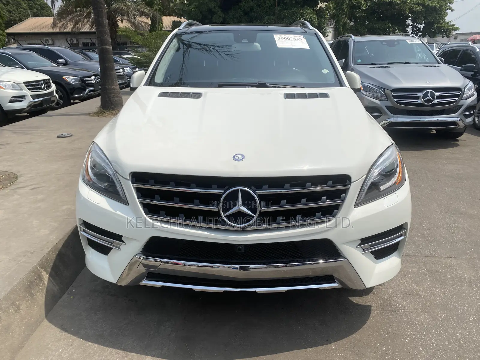 Mercedes-Benz M Class 2014 White