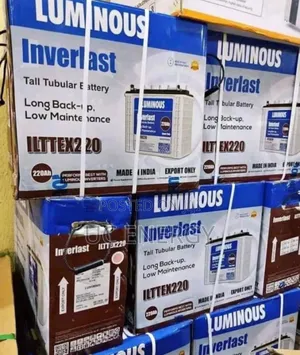 220ah Inverlast Luminous Tubular Battery 12v