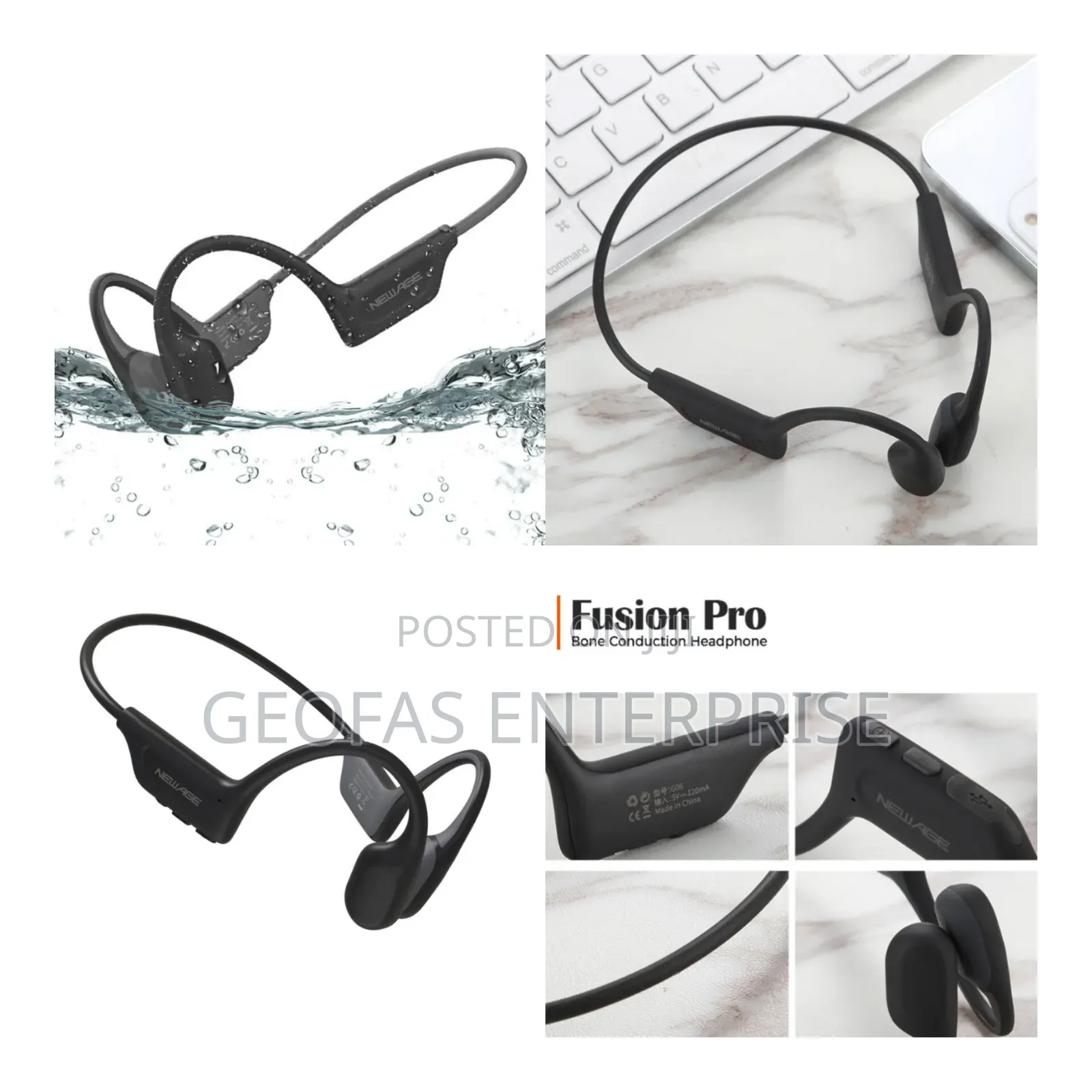 Fusion Pro – Bone Conduction Headphones