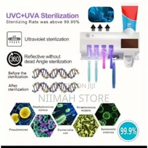 Automatic Toothpaste Dispenser and Toothbrush Sterilizer