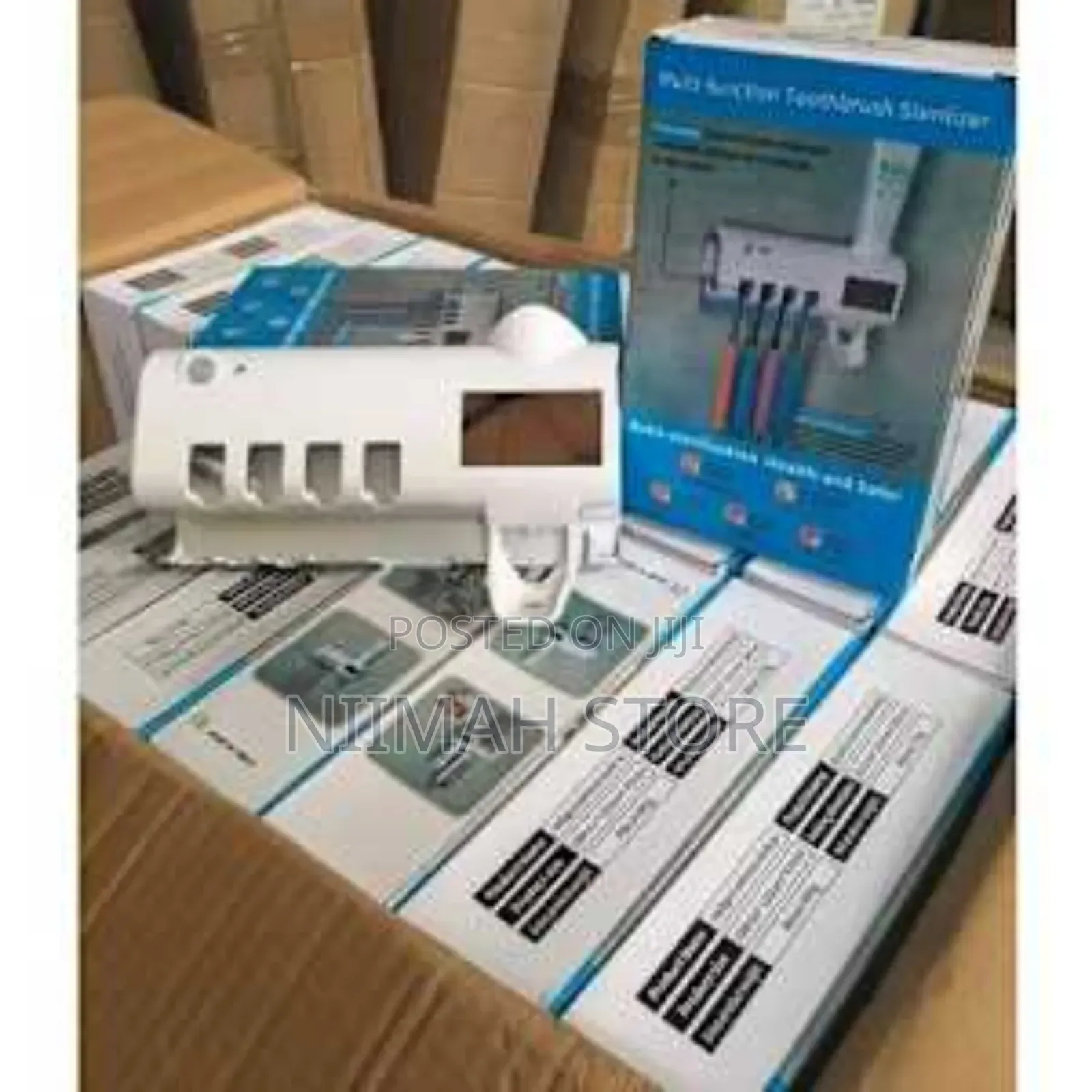 Automatic Toothpaste Dispenser and Toothbrush Sterilizer