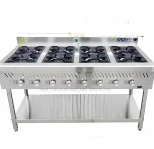 6 Burners Blue Flame Gas Cooker Without Oven (4,6,8b Avble)