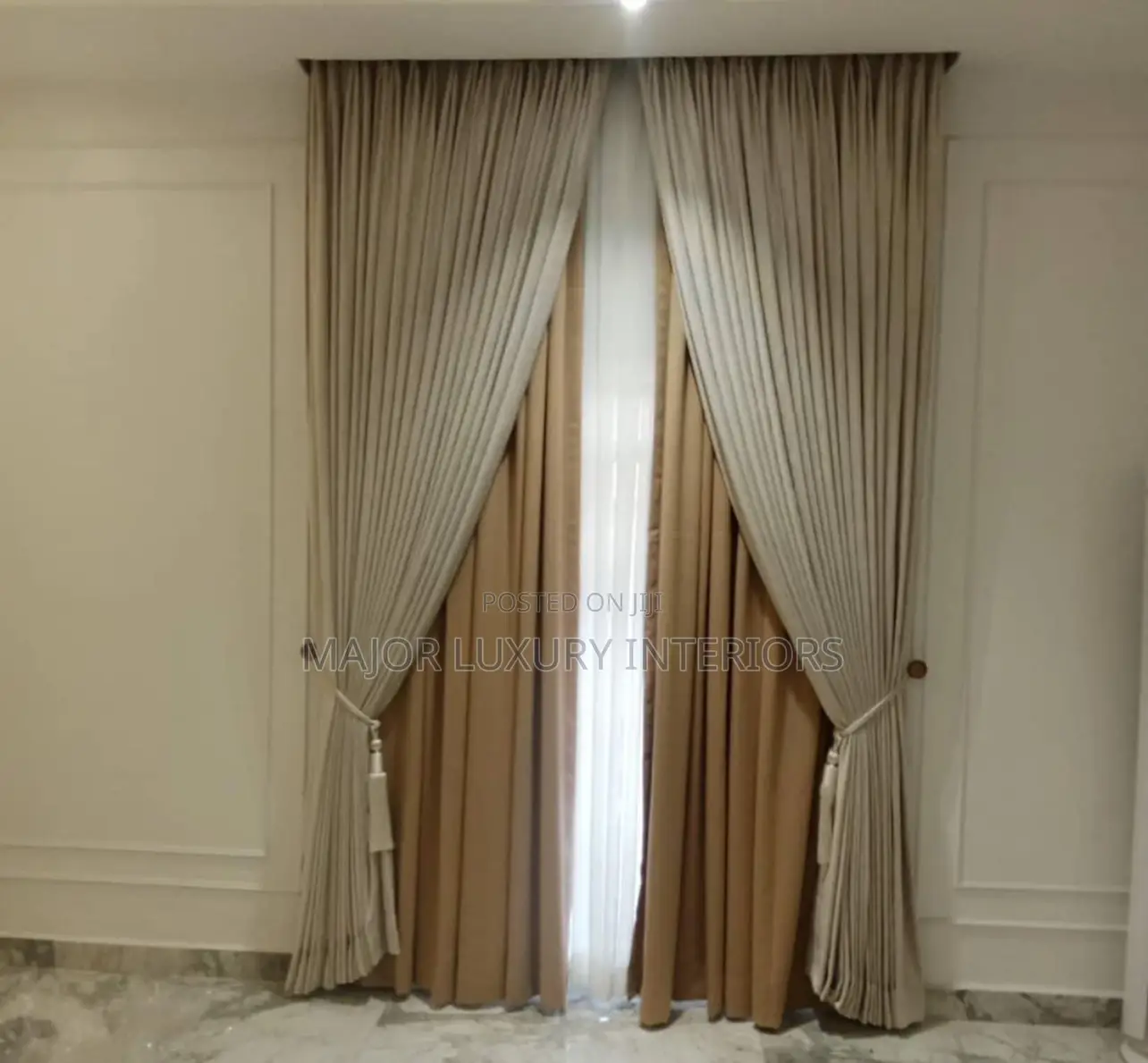 Turkey Quality Curtains With Authomation Track