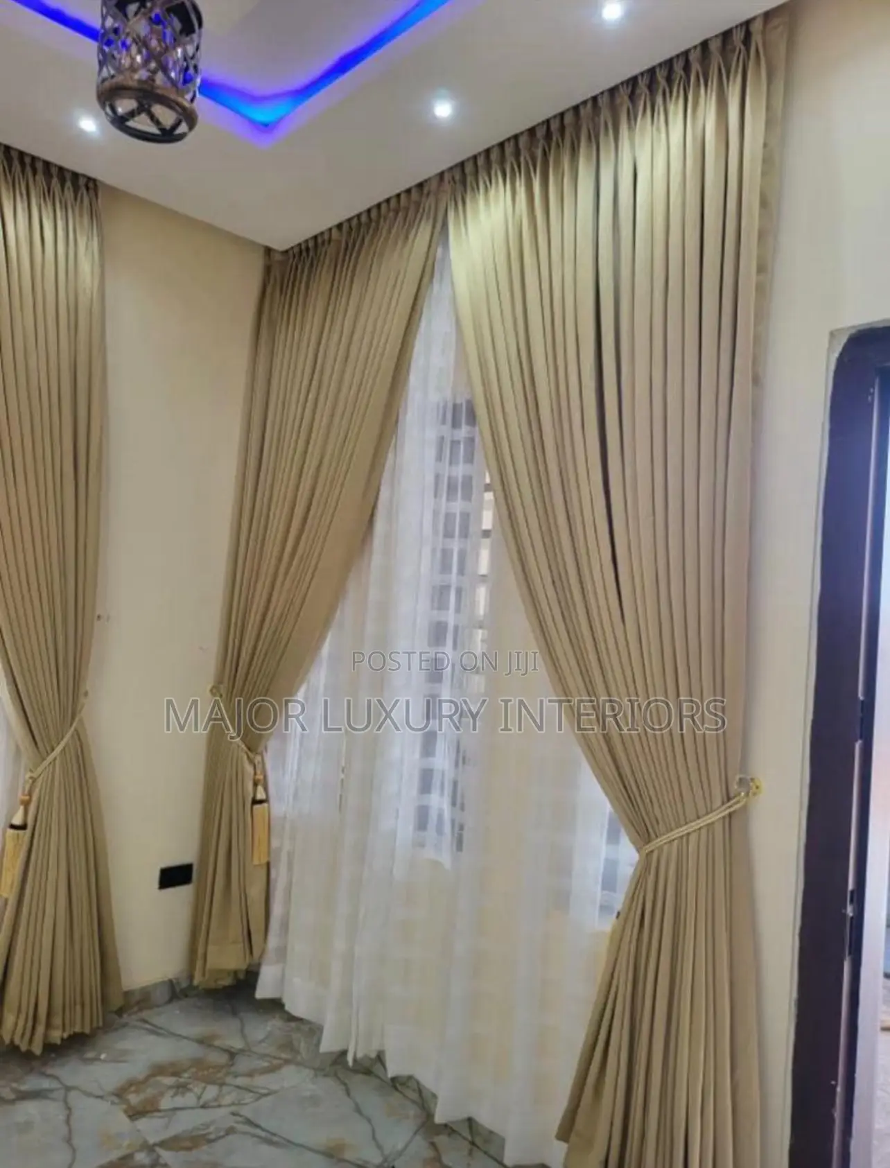 Turkey Quality Curtains With Authomation Track