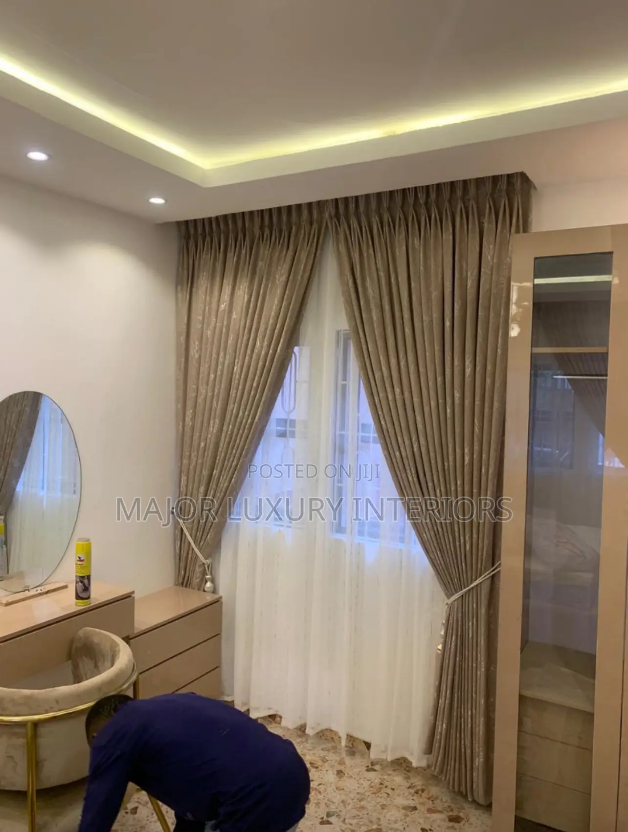 Turkey Quality Curtains With Authomation Track