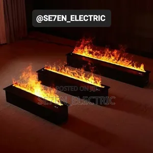 Rva Water Vapor Fire Place 3d Luxury Interior