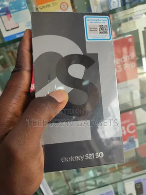 New Samsung Galaxy S21 5G 128 GB Black