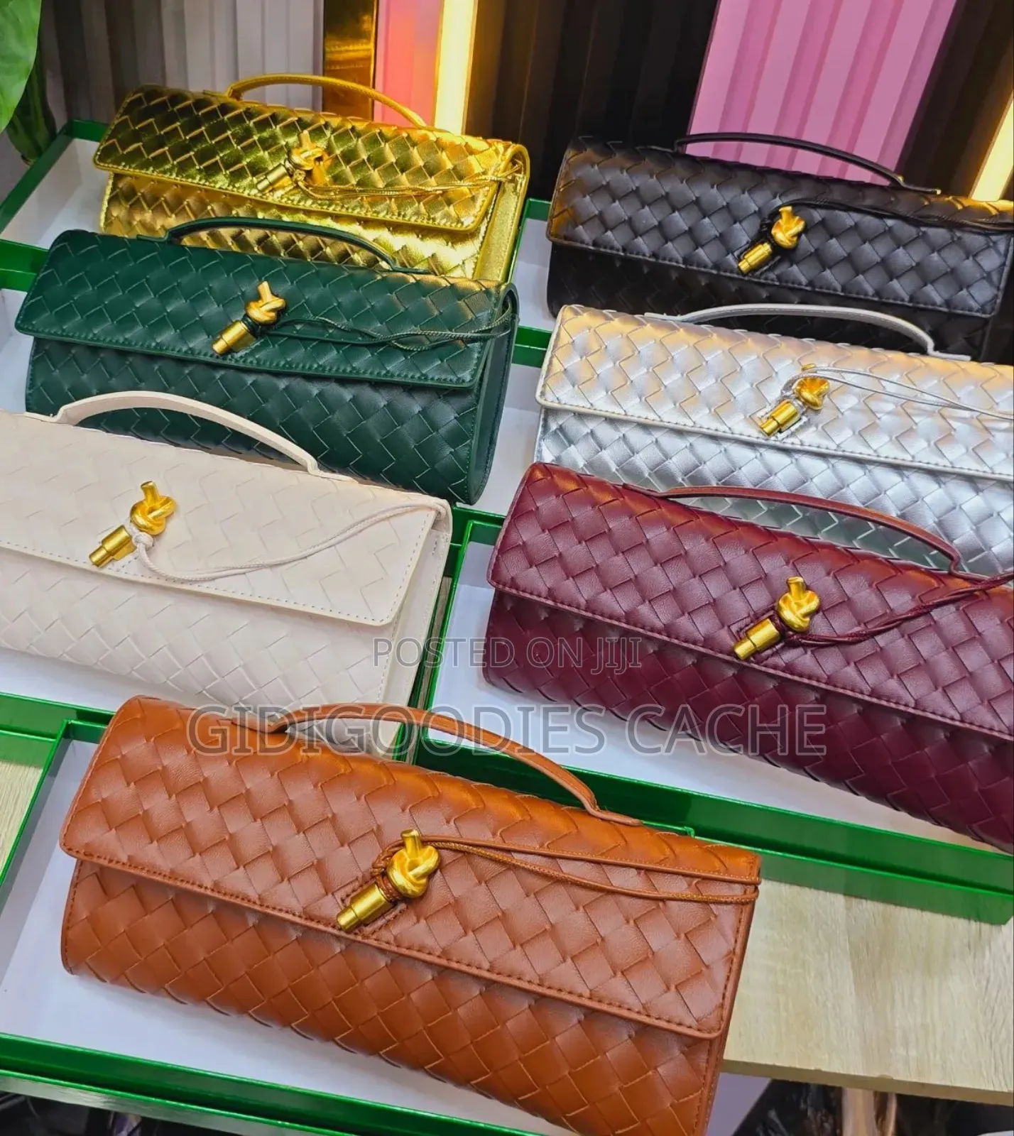Rectangular BV Handbags