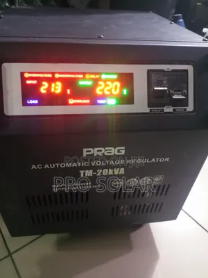 Prag Tm-20kva Stabilizer Input Ac95v-280v