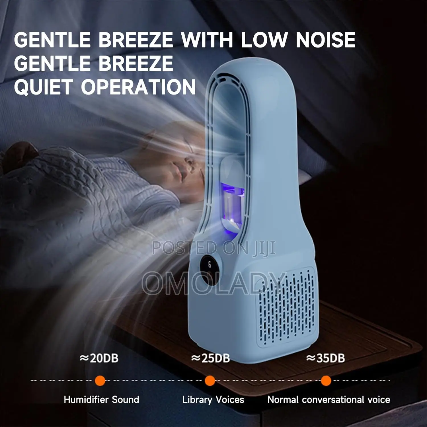 Humidifying Bladeless Fan