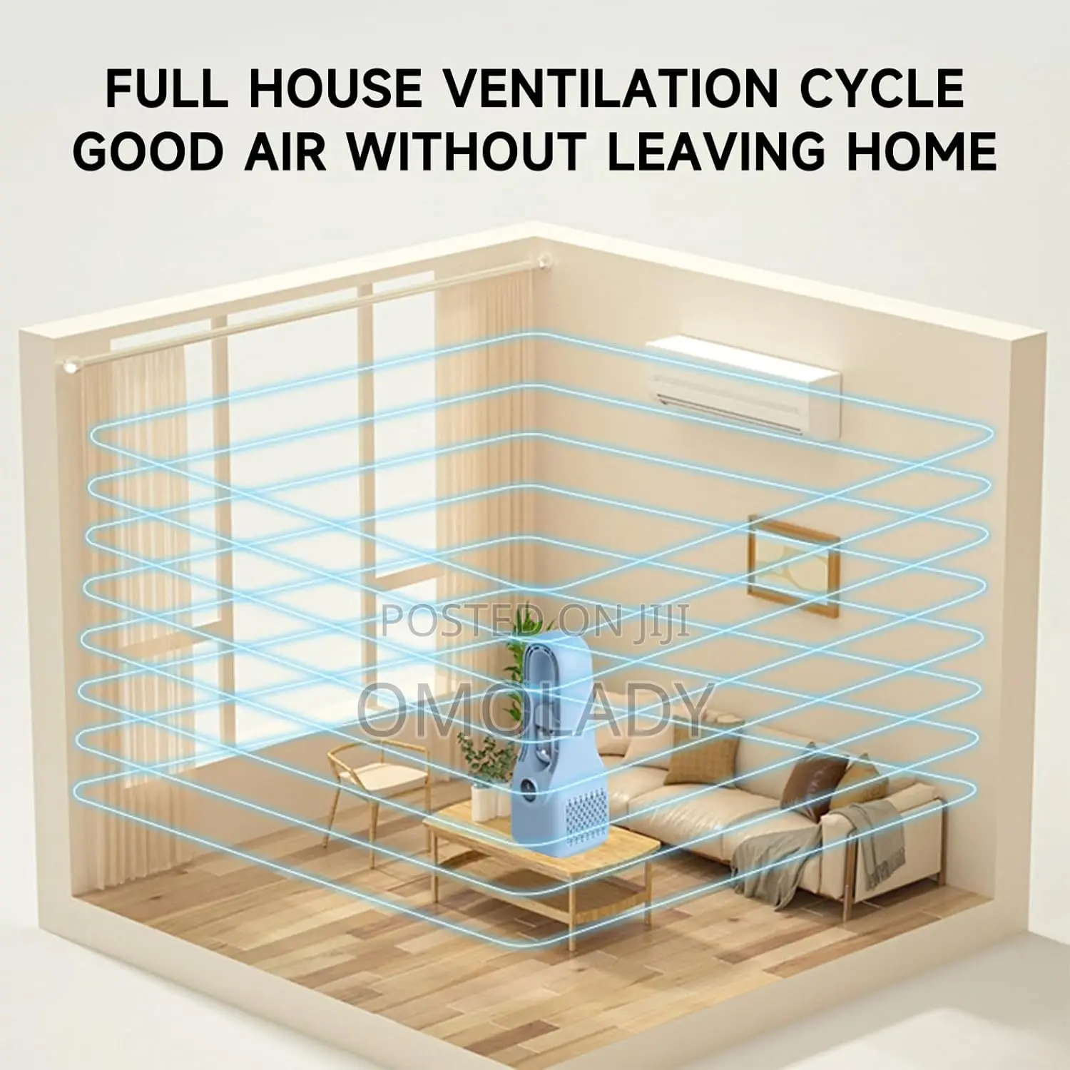 Humidifying Bladeless Fan