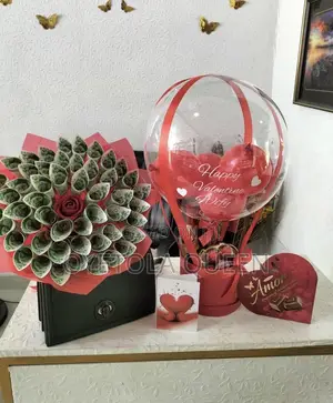 Money Bouquet/ Hot Air Balloon