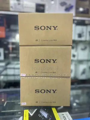 Sony Fx3 Cinema Line Camera