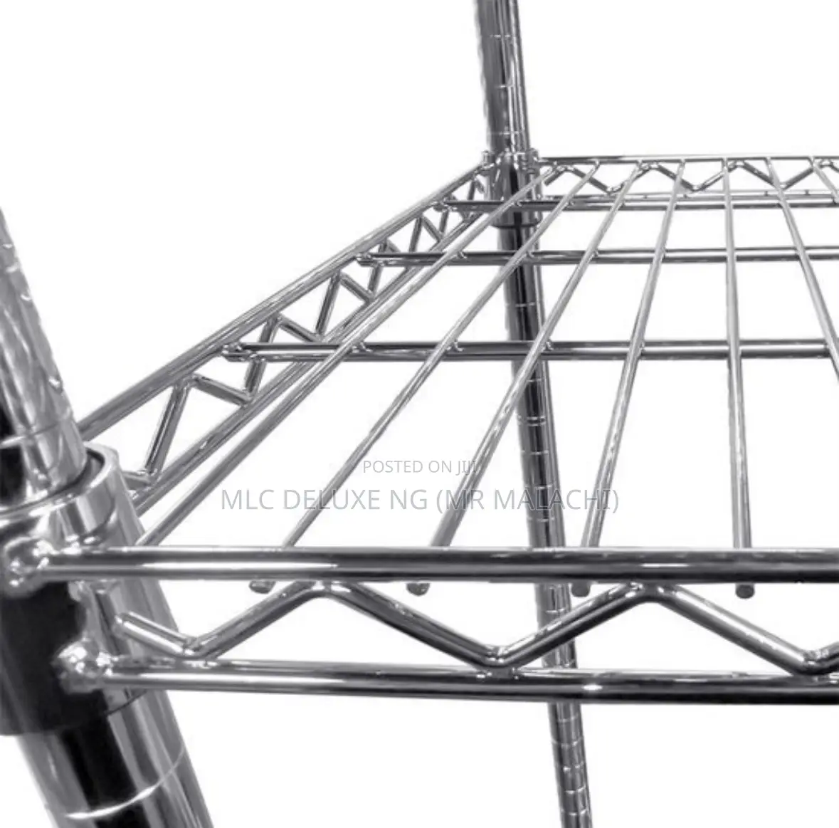 Stainless Edge/Corner Type Cooling Wire Rack (Chrome Shelf)